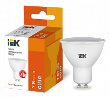  Лампа светодиодная PAR16 софит 7Вт 230В 3000К GU10 IEK