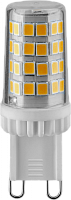  Лампа светодиодная 80 256 NLL-P-G9-6-230-6.5K-NF прозрачная 6500К холод. бел. 520лм 220-240В без пульсаций Navigator 80256
