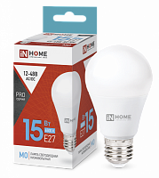  Лампа светодиодная низковольтная LED-MO-PRO 15Вт 12-48В Е27 6500К 1200Лм IN HOME