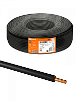  Провод ПуВнг(А)-LS 1х6,0 ГОСТ (100м), черный TDM