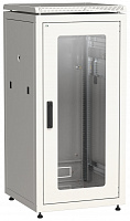 ITK LINEA N Шкаф сетевой 19" 24U 600х800мм стеклянная передняя дверь серый