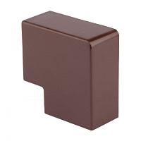  Поворот 90 гр. (20x10) (4 шт) темное дерево EKF-Plast