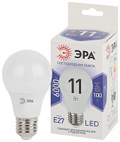  Лампочка светодиодная ЭРА STD LED A60-11W-860-E27 E27 / Е27 11 Вт груша холодный дневной свет
