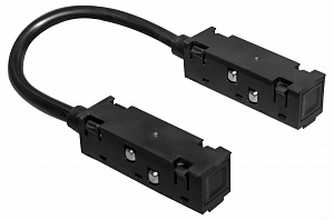  Коннектор питания ЭРА TRM20-CPC-B угловой для магнитной трековой системы NOVA 48V черный