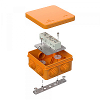 Коробка огнестойкая для о/п 40-0210-FR6.0-6 Е15-Е120 RAL2004 80х80х40 (44 шт/кор) Промрукав
