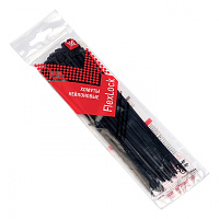  Хомут P6.6 стандартный (ч), 2.5x200 (50шт) FlexLock PROxima
