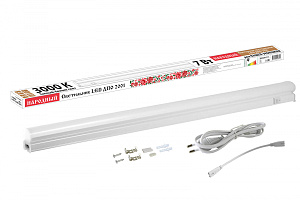  Светильник LED ДПО 2001 7 Вт, 3000К, IP40, Народный
