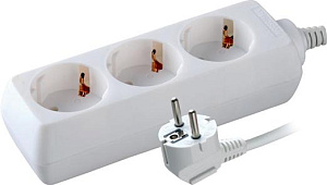  Volsten S 3x5-Z (э/удл., земля 3 гн. 5 м., 10А, 2200 Вт, ПВС 3х0,75)
