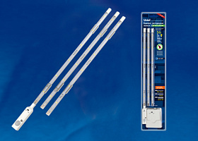  ULM-F42-3W/4200K SENSOR IP20 WHITE Комплект светодиодных полосок с датчиком движения 10Lux. Питание 4ААА. 150Lm. Белый. ТМ Uniel