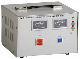  Стабилизатор напряжения однофазный СНИ1-1 кВА IEK