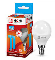  Лампа светодиодная LED-ШАР-VC 11Вт 230В Е14 4000К 1050Лм IN HOME