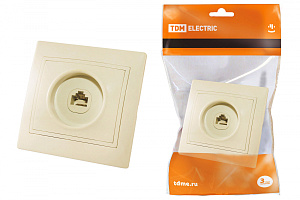  Розетка компьютерная RJ45  сл. кость "Таймыр" TDM