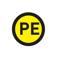  Наклейка "PE" (d20) EKF PROxima