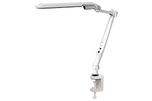  Camelion KD-830  C01 бел LED (Свет-к наст.,10 Вт,230В, на струбц.,600 лм,сенс. рег.ярк и цвет.темп.)