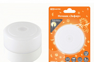  Ночник "Зефир" с диммером, 5LED, 1 Вт, 3хАА, подвес, TDM