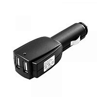  Автозарядка в прикуриватель 2xUSB (АЗУ) (5 V, 1000 mA) REXANT