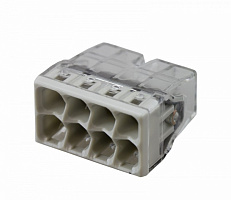  2273-248 Экспресс-клемма с пастой 8-проводная до 2,5 мм², (50 шт./уп.) WAGO 