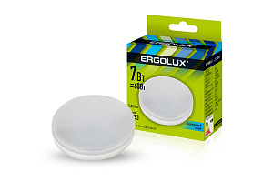  Ergolux LED-GX53-7W-GX53-4K (Эл.лампа светодиодная 7Вт GX53 4500К 180-240В)