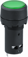  Кнопка d22мм 230В NO+NC 82 821 NBI-B-09-G с подсветкой зел. Navigator 82821