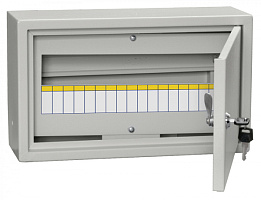  TITAN 3 Корпус металлический ЩРн-18 (265х440х120мм) IP31 белый IEK