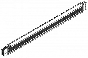  LINEBAR Секция прямая 1600А Al 3L+N+PER некрашеная IP55 транспортировочная IEK