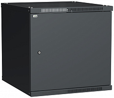  ITK Шкаф LINEA WE 9U 600x650мм дверь металл черный