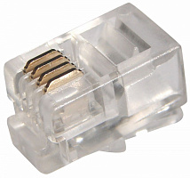  Разъем телефонный UTP, RJ-9 (4P4C), CAT 3 REXANT 