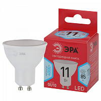  Лампочка светодиодная ЭРА RED LINE LED MR16-11W-840-GU10 R GU10 11 Вт софит нейтральный белый свет