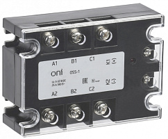 Реле твердотельное OSS-1 25А 380В AC 3-32В DC ONI