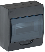  KREPTA 3 Корпус пластиковый ЩРН-П-8 IP41 черный IEK