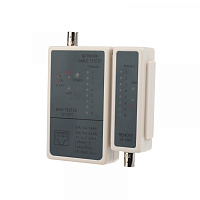  Тестер кабеля RJ-45/RJ-12/ RJ-11/BNC  5248 REXANT