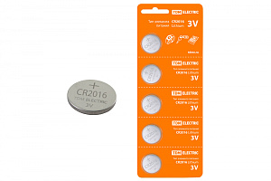  Элемент питания CR2016 Lithium 3V BP-5 TDM