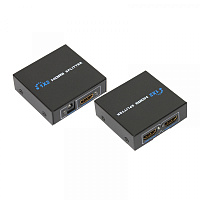  Делитель гнездо HDMI на 2 гнезда HDMI, металл REXANT