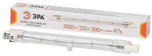  Лампочка галогенная ЭРА J118-300W-R7s-230V R7s 300Вт трубка теплый белый свет
