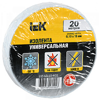  MIXTAPE 3 Изолента 0,13х15мм белая 20м IEK