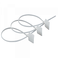  Хомут с площадкой OptiKit CT-M-N-3,0х200-белый(100шт)