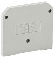  Заглушка для ЗНИ-35мм2 (JXB125A) серая IEK