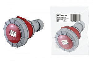  Розетка кабельная IP67 32А 3Р+РЕ 380В TDM